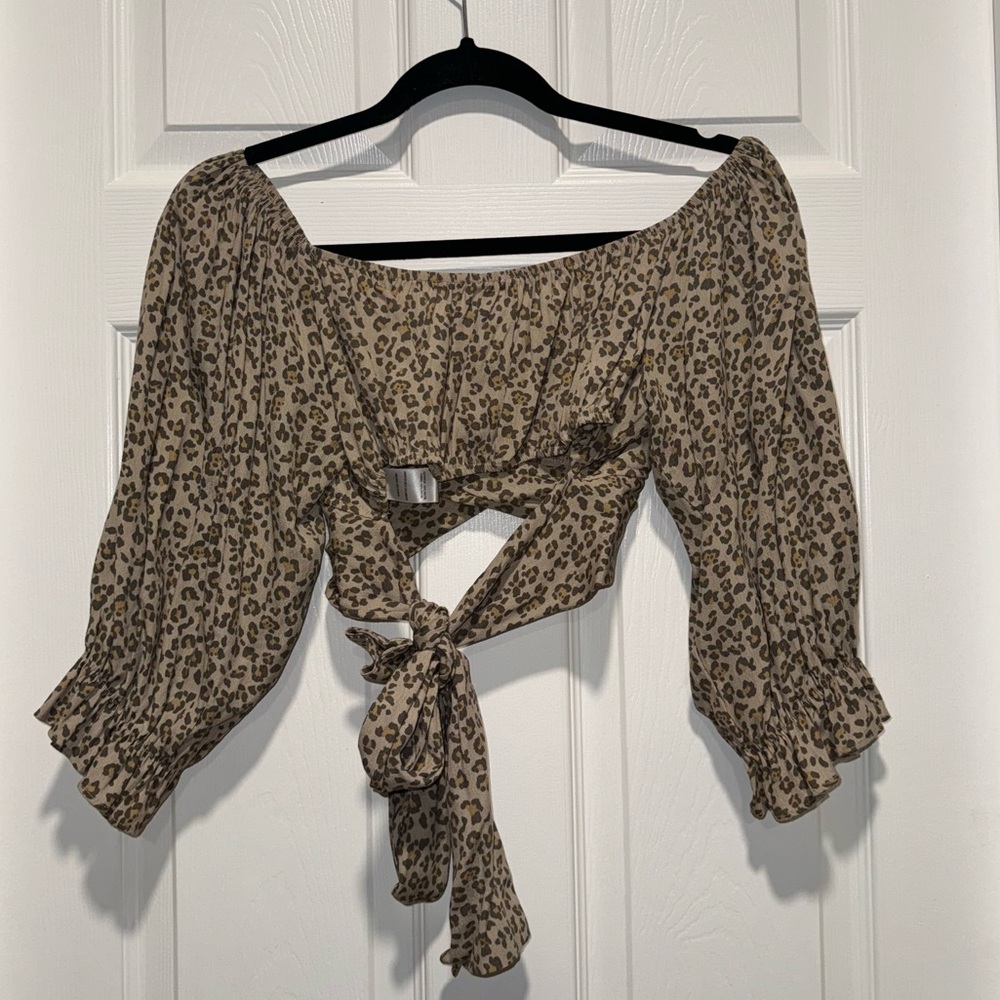 Windsor Cross body crop top